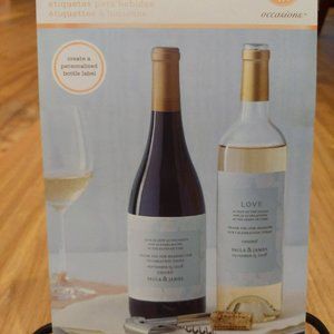 Seaside Beverage Labels Set of 12 - Martha Stewart